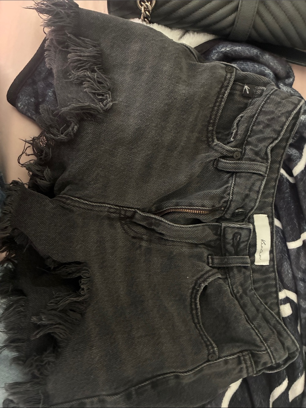 Kancan High Rise Mom shorts 1/24